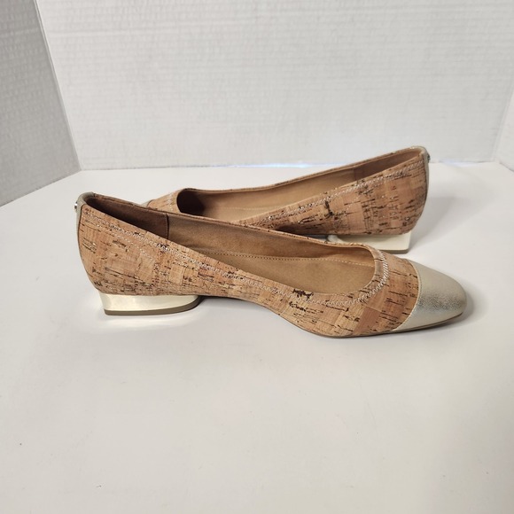 Anne Klein iflex Carlie Cork Ballet Flats Womens Size 9 - Picture 6 of 9
